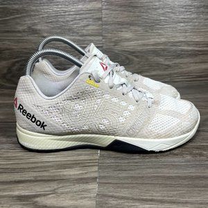 Reebok Crossfit Beige Lace Up Sneakers Women's Shoes Size 8.5